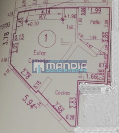 VENTA PH 2 AMBIENTES Agronomia | Sin expensas
